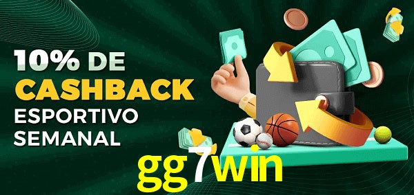 10% de bônus de cashback na gg7win